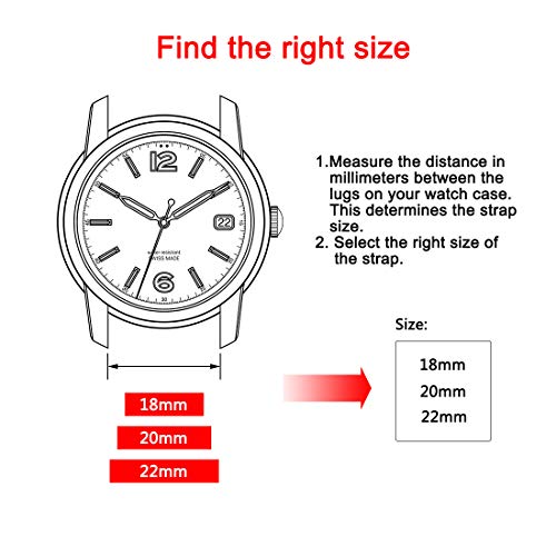 Wellfit Watch Strap, Soft Silicone Quick Release Watch Band, - Product Imagery