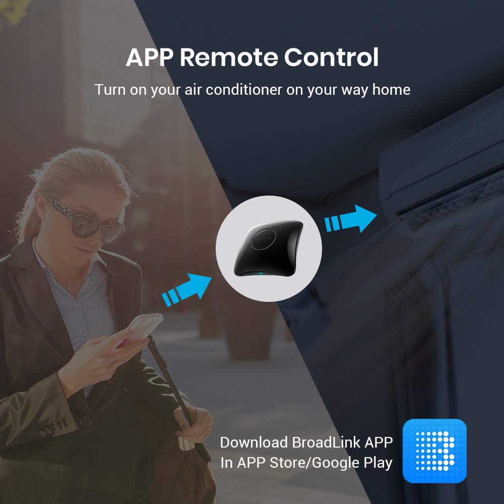 Broadlink Rm4 Pro Universal Remote with Sensor Cable RF IR - Broadlink Official Imagery - 7