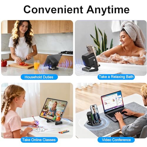 Wireless Induction Speaker All-in-1 Bluetooth Speakers with - Product Imagery