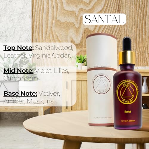 Mystic Romance Santal Premium Home Fragrance Oil - for Aroma Oil - Product Imagery