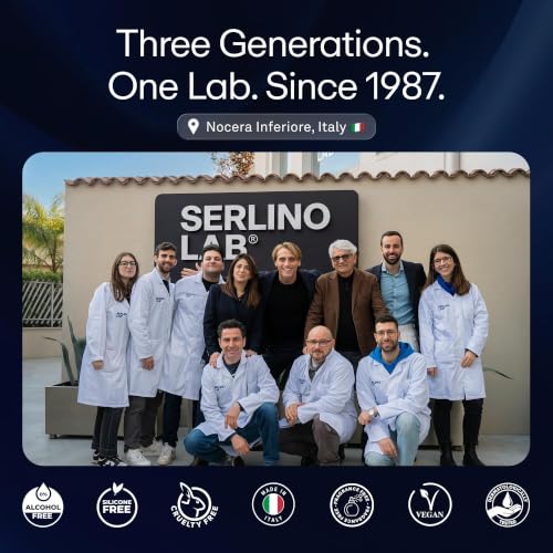 SerlinoLab Night Face Cream for Men – Anti-Aging Moisturizer - Product Imagery