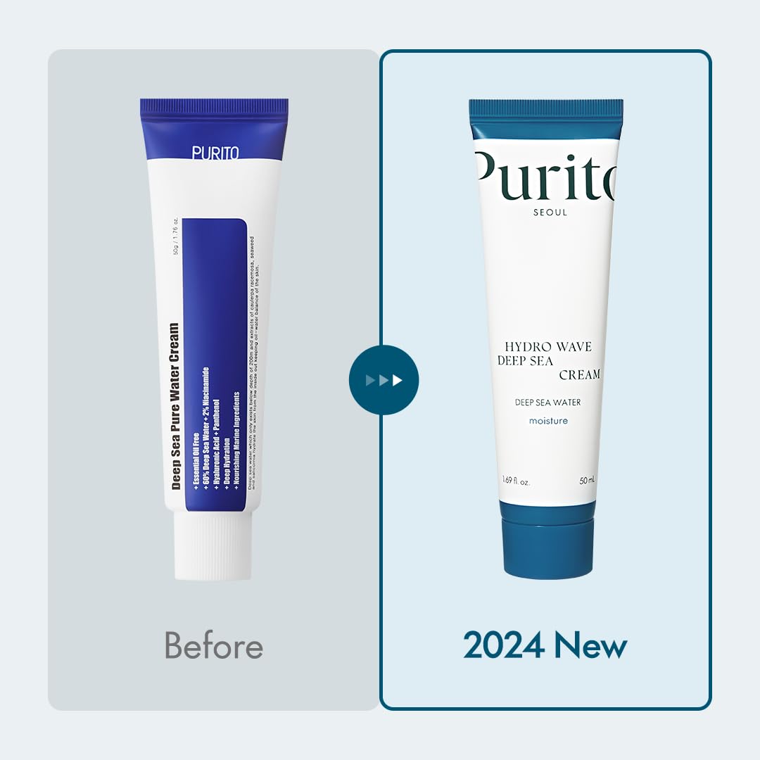 PURITO Deep Sea Cream for Sensitive Skin, 1.69 fl.oz - PURITO Official Product View 3