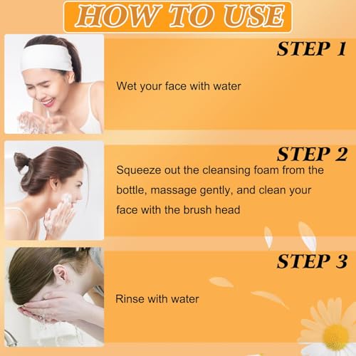 4Pcs Turmeric Wash and Care Three Piece Set,Turmeric Trio: - Product Imagery