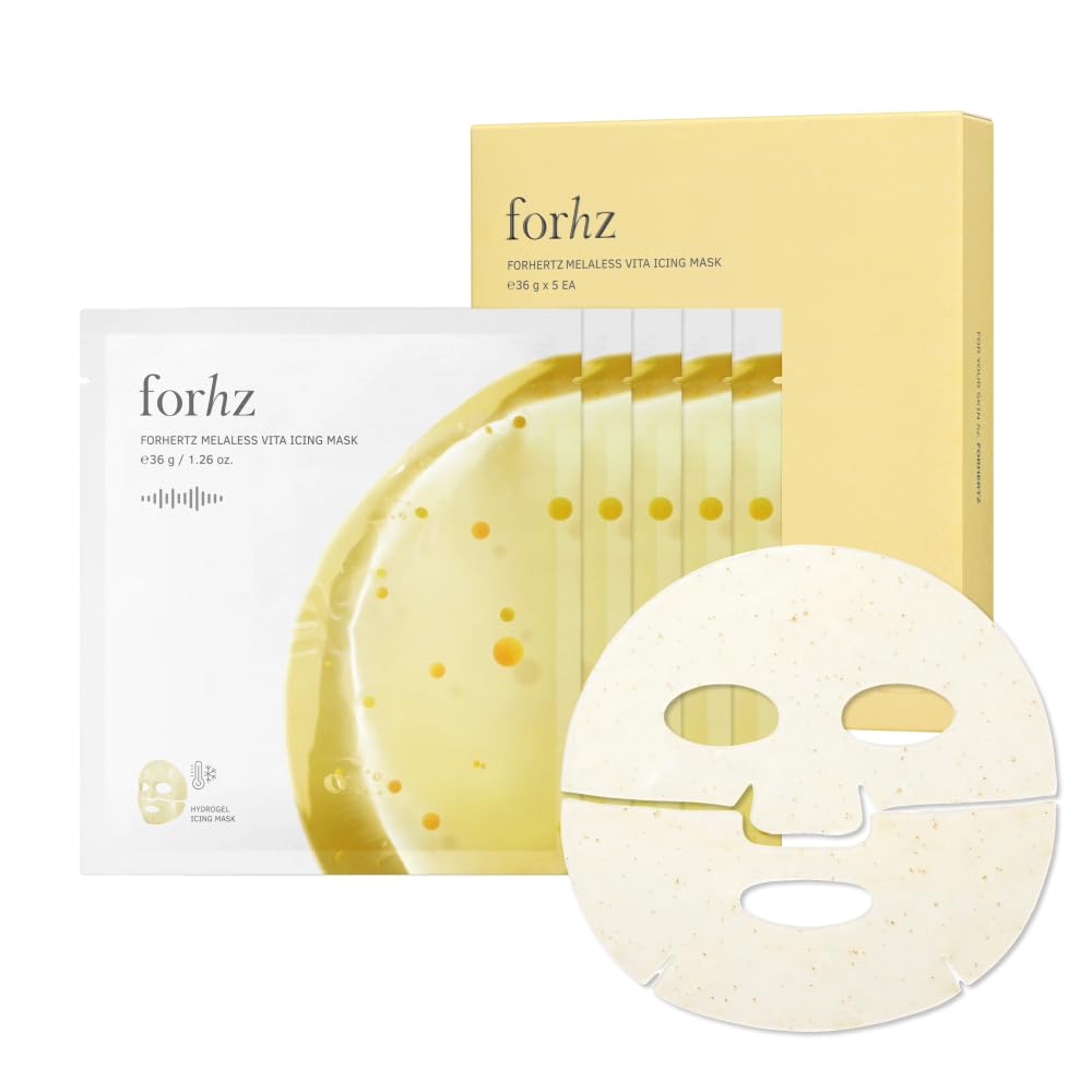 FORHERTZ Melaless Vita Icing Mask Ampoule Infused Hydrogel - forhz Official Imagery - 2
