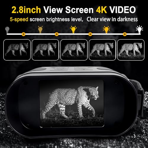 Night Vision Goggles - 4K Night Vision Binoculars for Adults mit - Product Imagery