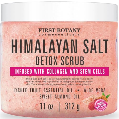 First Botany Body Scrub - Natural Exfoliating Salt Scrub & Body - First Botany Official Product View 1