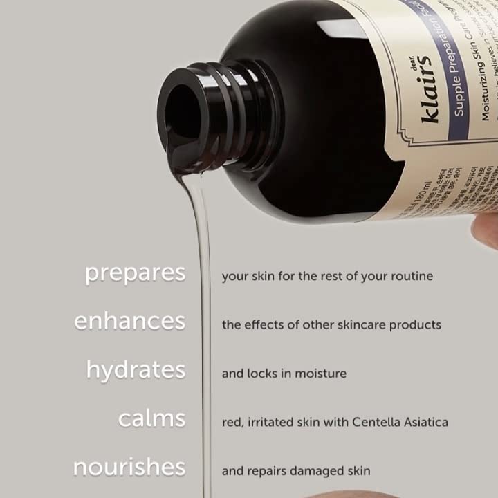 DearKlairs Supple Preparation Facial Toner Korean Hydrating, - Product Imagery