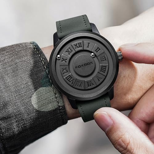 Unisex Cool Watches Roman Numerals Creative Magnetic Levitation - Product Imagery