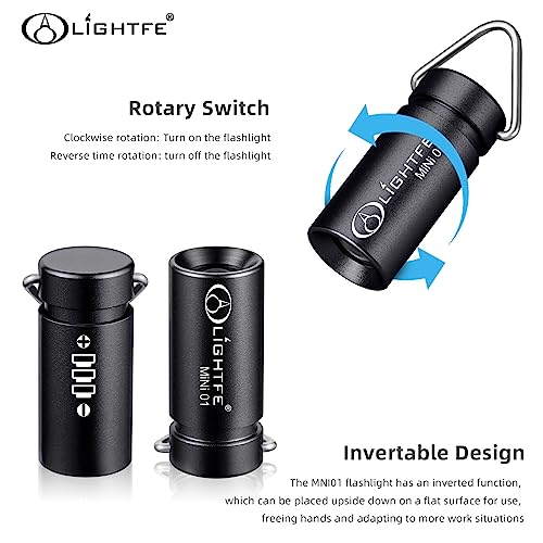 MINI01 Keychain Flashlight mini Keychain Light is Light, Small, - Product Imagery