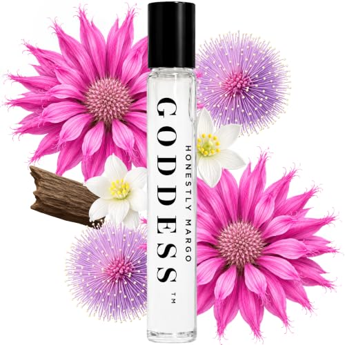 Honestly Margo Goddess Roll-On Perfume for Women, Travel Size, - Product Imagery