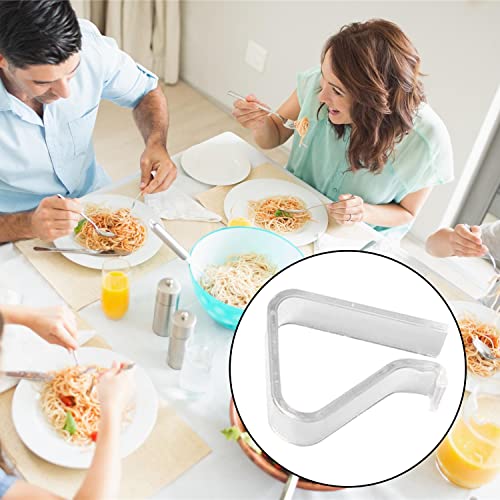 24 Pieces Transparent Clear Tablecloth Clips, Plastic Table - Product Imagery