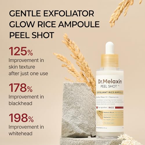 n Peel Shot Glow White Rice Peeling Ampoule with Rice Extract... - Product Imagery