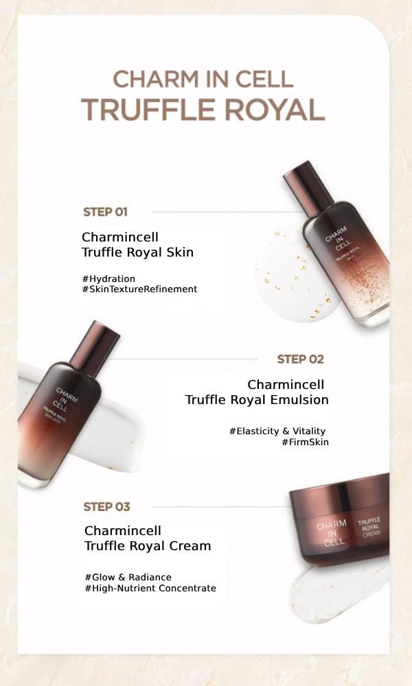 Charmzone Charmincell Gold Truffle Royal Emulsion 3 7 oz - CHARMZONE Official Imagery - 6