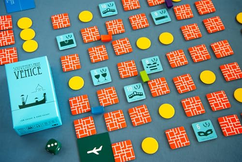 Oink Games, Souvenirs from Venice, Tile Based Board Game - Product Imagery