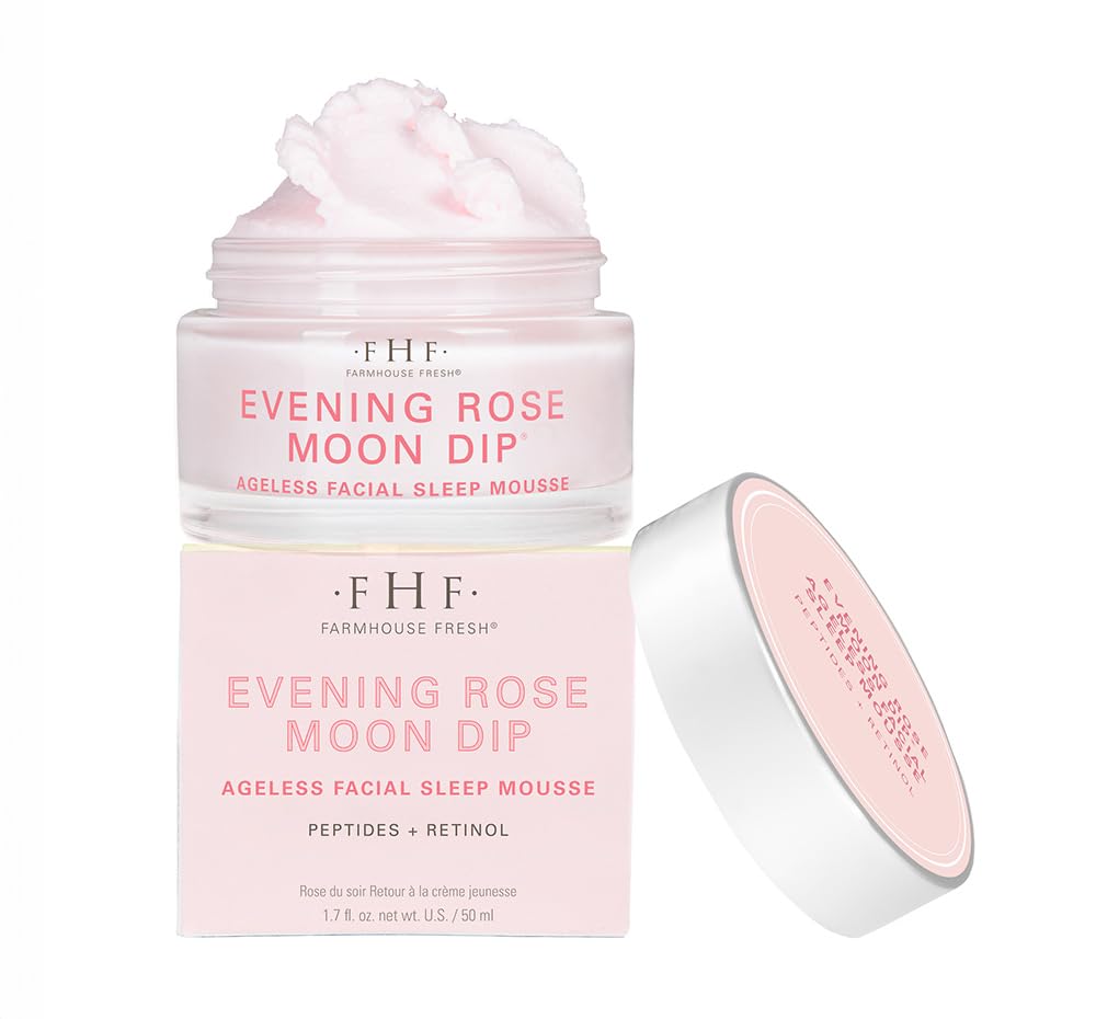 FarmHouse Fresh Evening Rose Moon Dip Retinol Night Cream - Premium Selection Official Imagery - 2