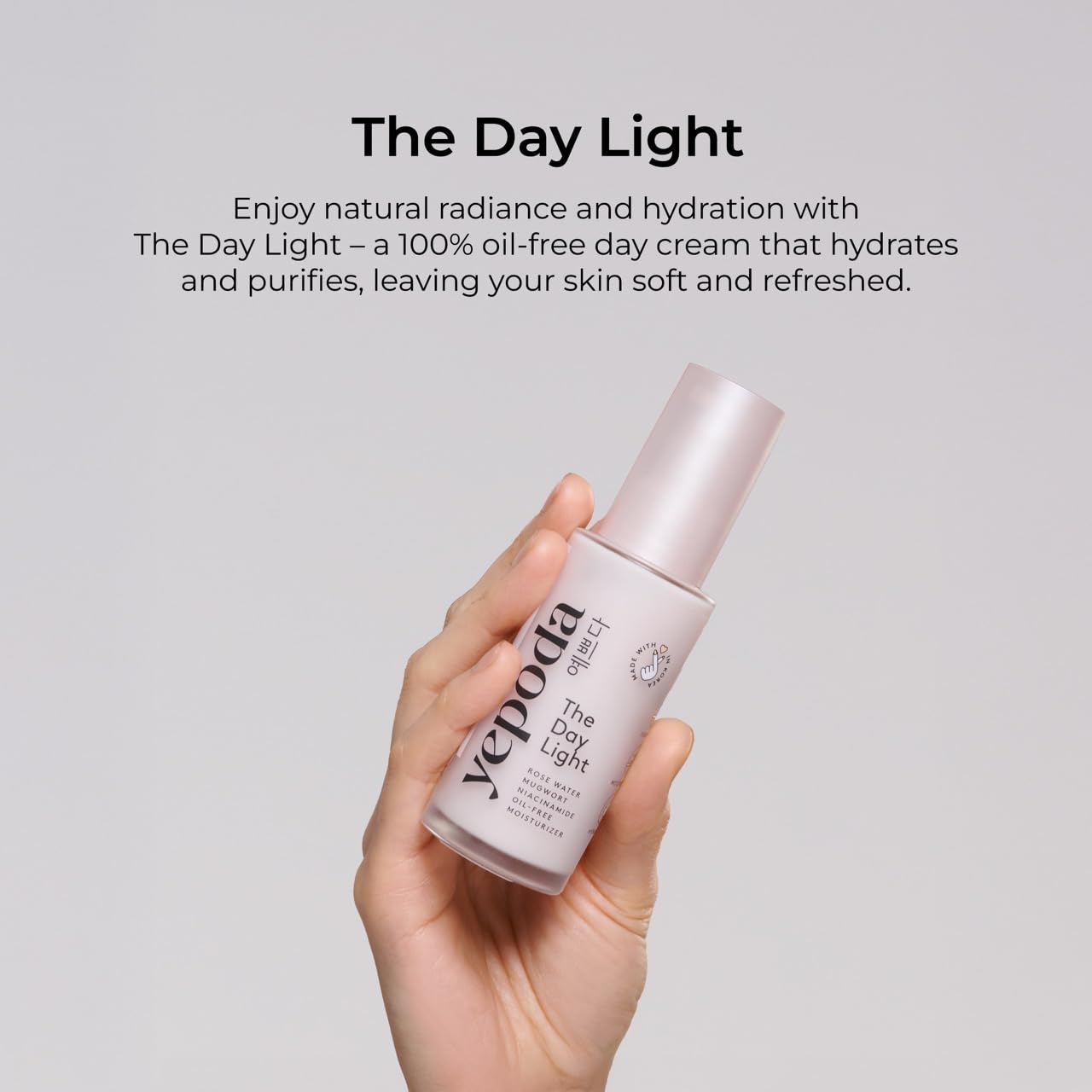 Yepoda The Day Light Oil Free Purifying Day Moisturizer with - Yepoda Official Imagery - 3