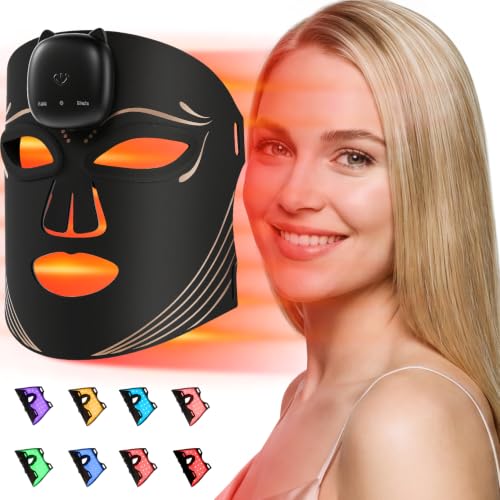 Red Light Therapy Mask for Face 8 Light Modes with 850nm NIR - Gurtema Official Imagery - 1