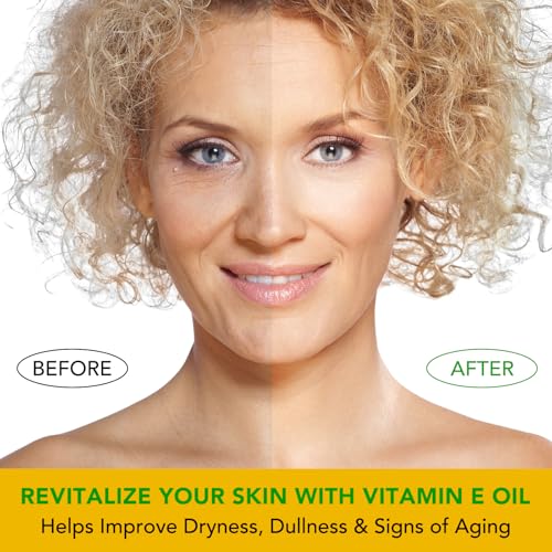 ELBBUB Premium Vitamin E Oil - Ultra Concentrated - Moisturizes, - Product Imagery