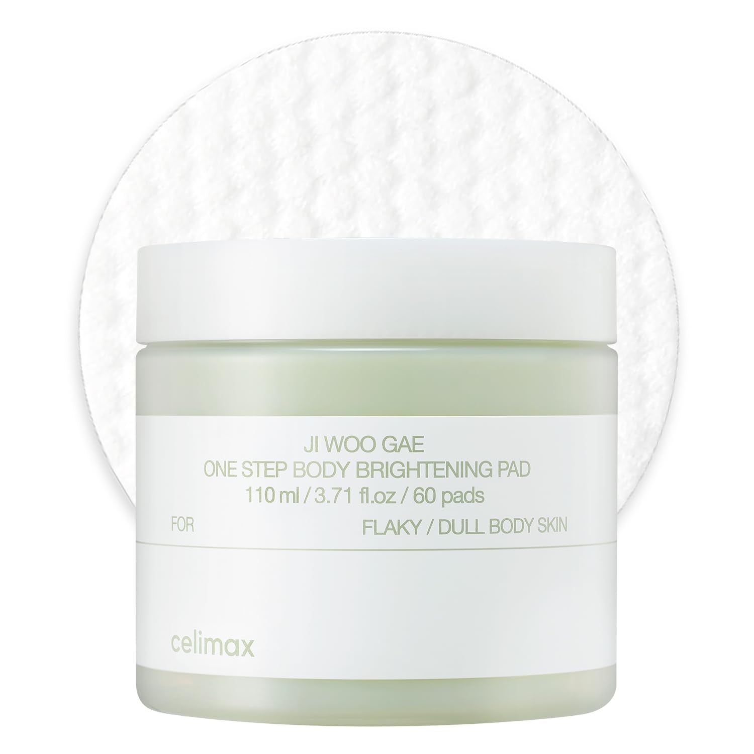 celimax ONE STEP Body Brightening Pad, 60 Pads - Product Imagery