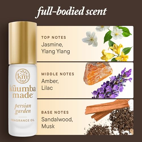 Kuumba Made Persian Garden Fragrance Oil Roll-On, Alcohol-Free, - Product Imagery