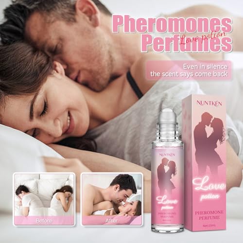 Pheromones Perfumes for Women, Long Lasting Roll On Fragrance - Product Imagery