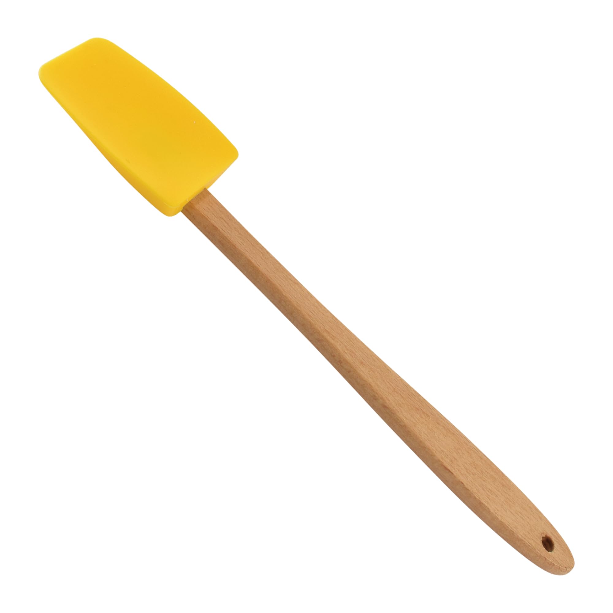 R&M International Mini Spoon/Spatula Silicone, 7.75" Yellow - View 1