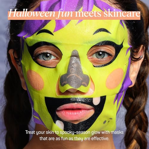 SpaLife Beauty Halloween Face Mask Spooky Glow Bundle | Korean - Product Imagery