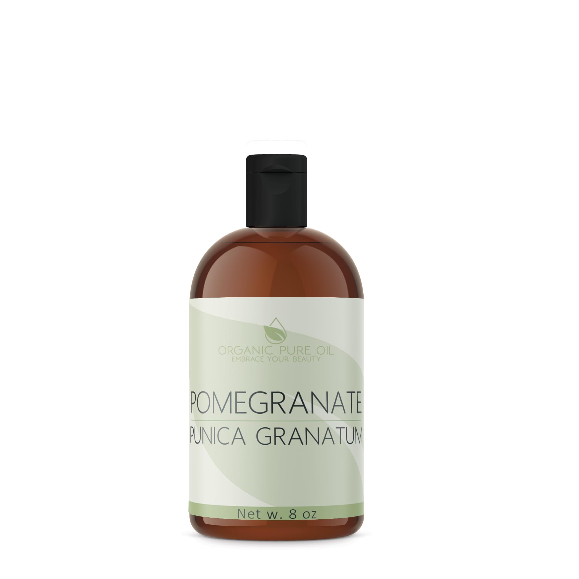 Pomegranate Seed Oil - 8 oz - Pure, Unrefined, Non GMO, Cold Pressed, Sweet Carrier Oil for Hair, Skin Nails Body Face DIY Soaps & More - Hydrate Nourish Replenish Moisturize - Packaging May Vary - OPO Official Product View 2