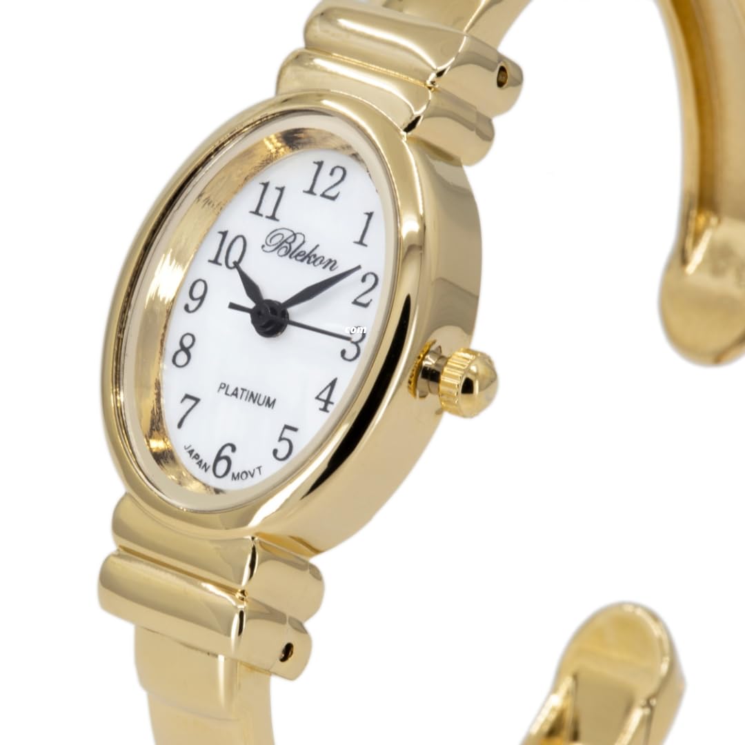 Elegant Bracelet Watch for Women Mother of Pearl Dial - Blekon Official Imagery - 5