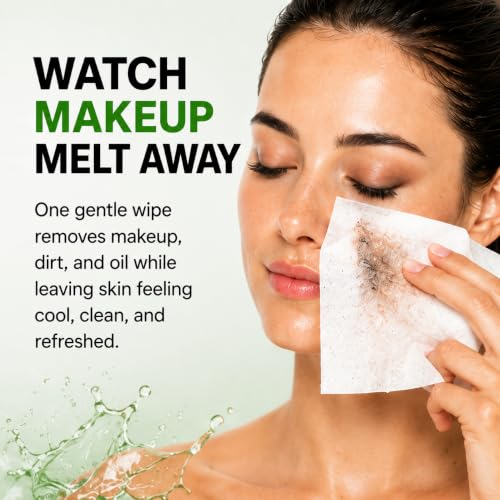Global Beauty Care Cucumber Waterproof Makeup Remover Face - Product Imagery