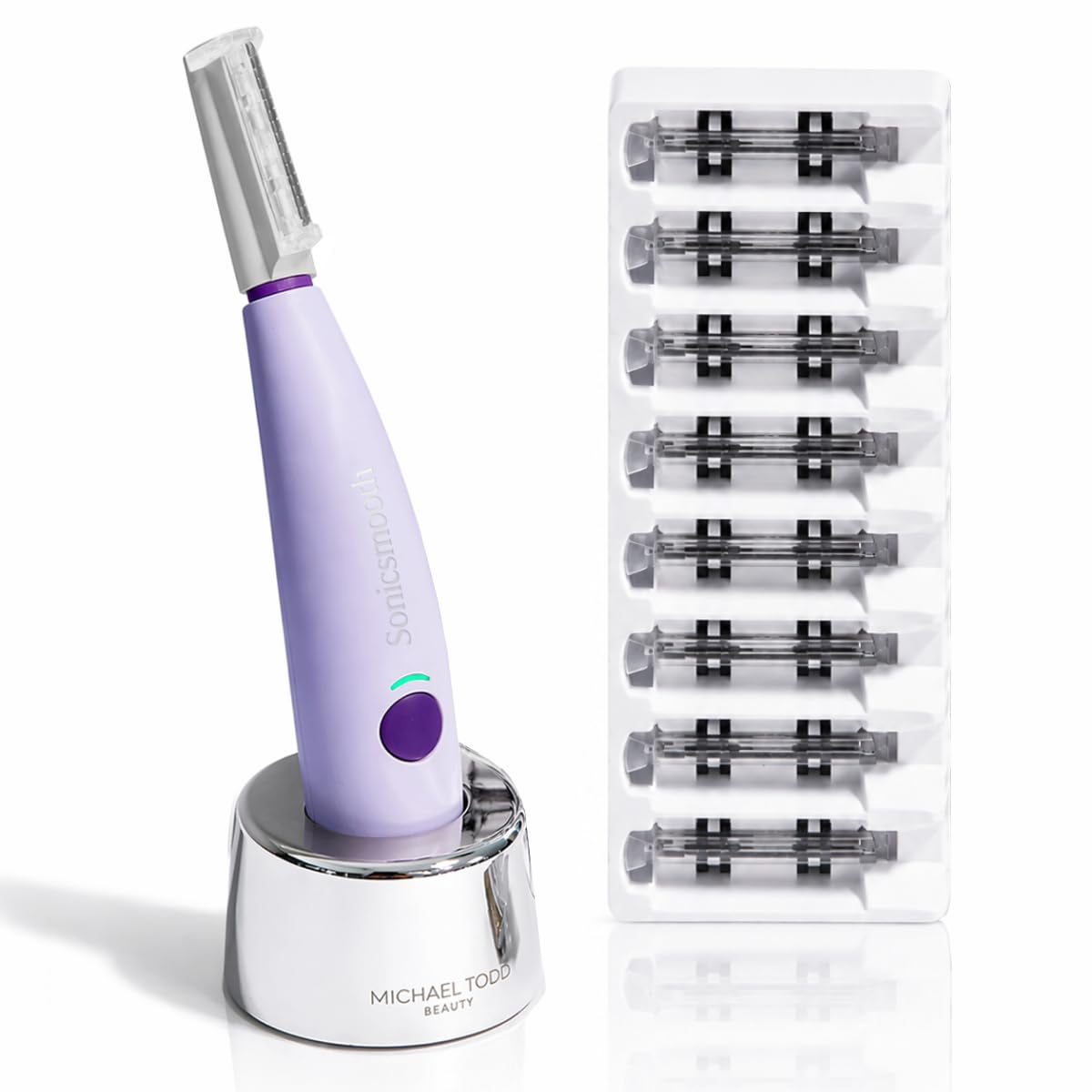 Michael Todd Beauty Sonicsmooth Dermaplane Razor for Women - MICHAEL TODD Official Imagery - 2