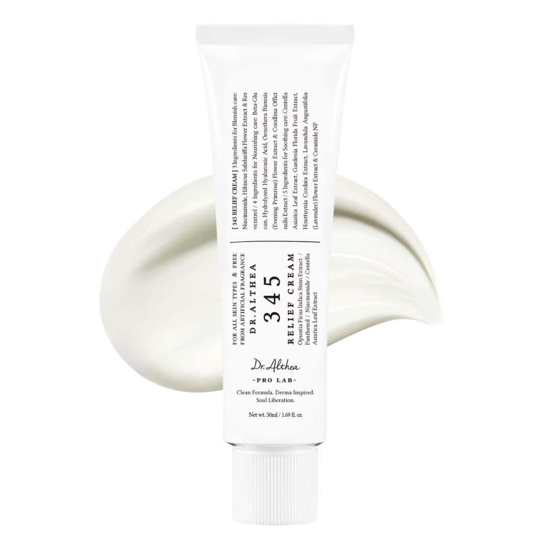 Dr.Althea 345 Relief Cream, 1.69 Fl Oz (Ver.2 - Dr.Althea