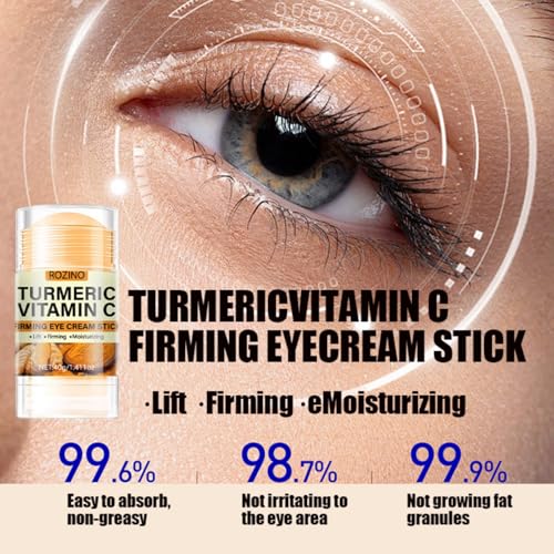 Soelegant Turmeric Vitamin C Eye Stick, Unde Eye Balm for Dark - Product Imagery