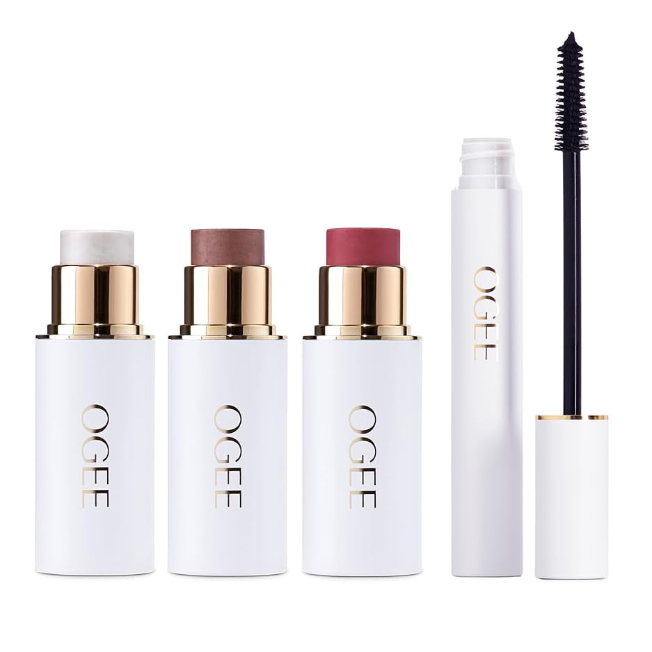 Ogee Volumizing Mascara Face Stick Trio Virtual Bundle - Ogee Official Imagery - 1