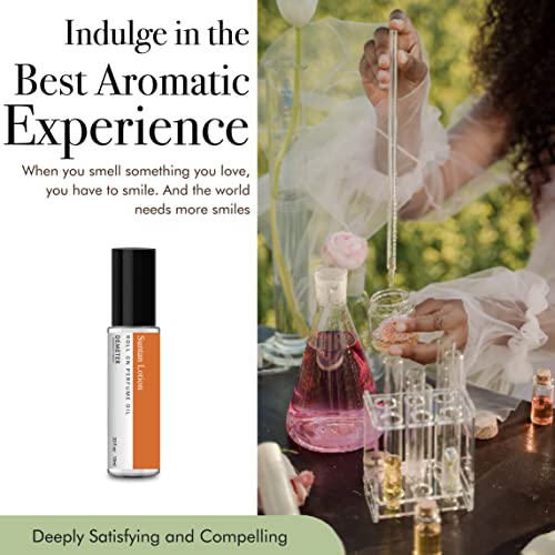 DEMETER Suntan Lotion Perfume Oil Roll on, .33 Oz, Long-Lasting - Product Imagery