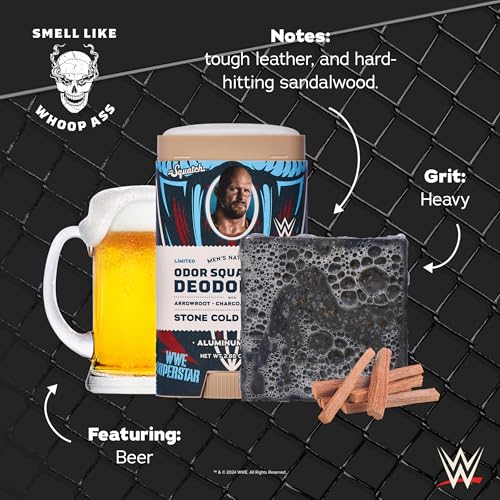 Dr. Squatch WWE Collection - Natural 4 Soap, 2 Deodorant Gift - Product Imagery