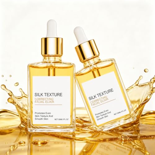 Silk Body Oil for Women,Perfume Oil Firming & Facial Serum – - Product Imagery