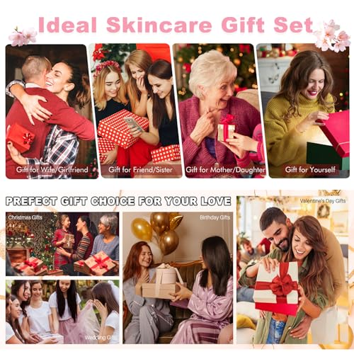 Sakura Skin Care Set for Women Birthday Gifts for Teen - Skin - Product Imagery