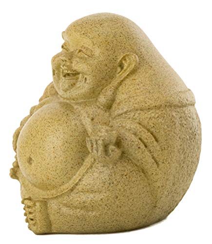Top Collection Mini Happy Buddha Laughing Statue - Hand Painted - Product Imagery