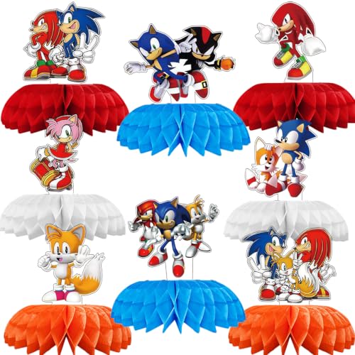 Tititada Sonic Aliaurora for yuguigou Birthday Party Supplies, - Product Imagery
