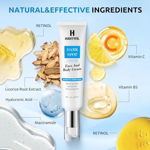 HANYWIL Dark Spot Remover for Face & Body Serum,Dark Spot - Product Imagery