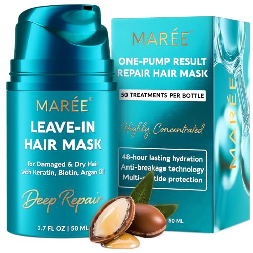 MAREE Deep Conditioning Leave In Hair Mask for Damaged Hair - MAREE Official Imagery - 1
