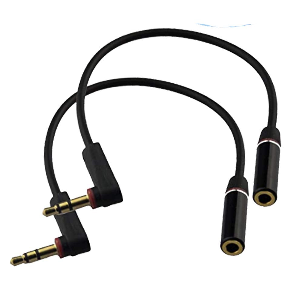 Seadream Aux Cord Extender Short 3.5mm Stereo Audio Extension Cab by Seadream - Angle View 4