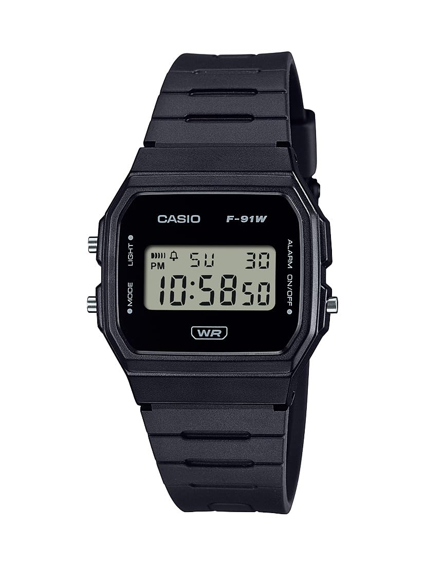 Casio F91W Series | Digital Watch | Water Resistant | LED Light | 1/10 - View 7
