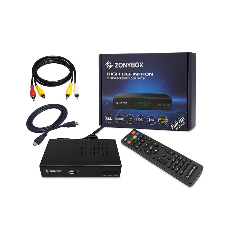 Caja decodificadora de TV Digital para Cuba - Zonybox Official Imagery - 1