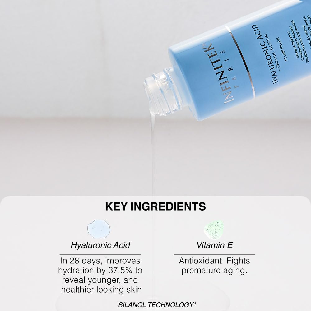 Infinitek Paris Hyaluronic Acid Serum with Organic Silicon - Deep Hydration & - Infinitek Official Product View 8