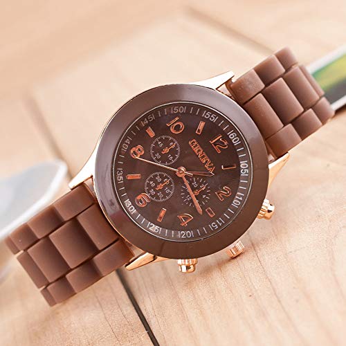 Wholesale 10 Pack Men Women Silicone Band Watch Set Analog - Product Imagery