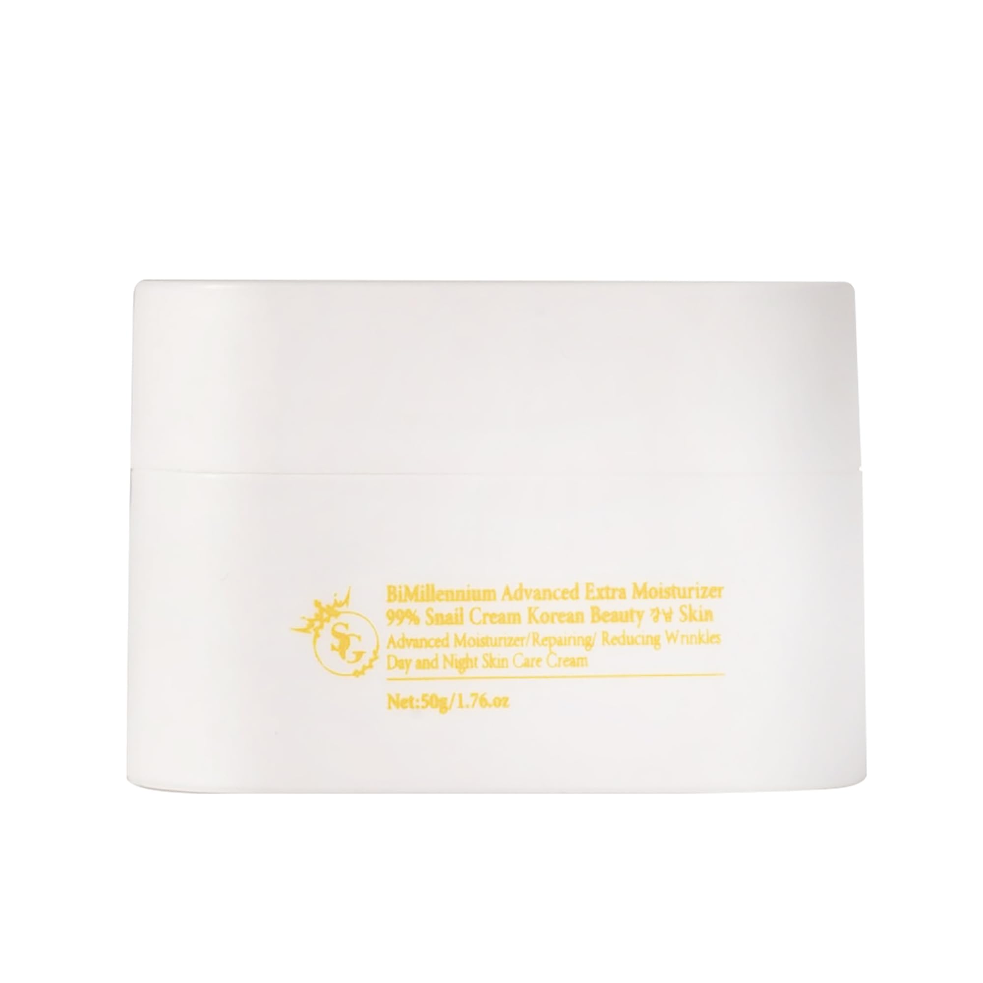 SG BiMillennium K Beauty Face Cream for Women with 99% Snail - SG