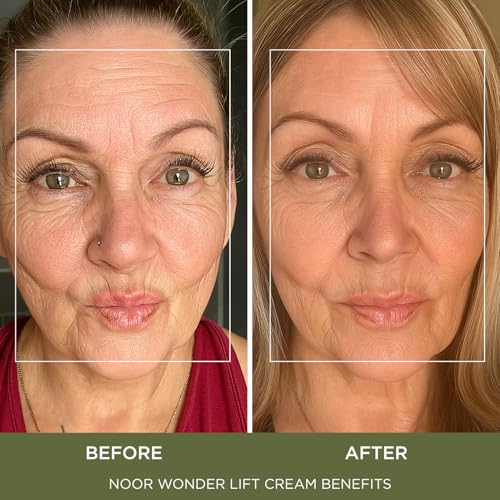 Noor Wonder Lift Cream for Women, Natural Anti-Aging Wrinkle - Product Imagery