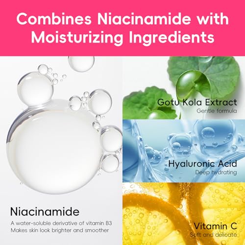Watermelon & Niacinamide Skincare Set for Women Teens Girls, 5PCS - Product Imagery